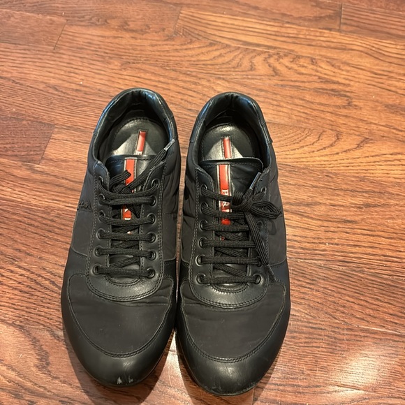 Prada sneakers size 8.5 barely worn 4E 2777 - Picture 4 of 7
